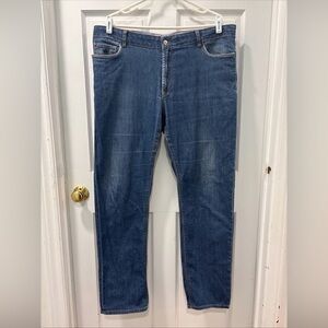 Peter Millar Men’s Straight Leg Stretch Jeans Size 40x32 Medium Wash MEOB94 EUC